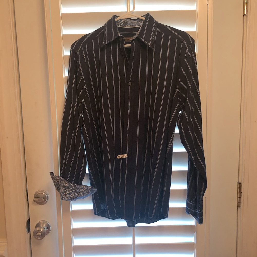 Blue by Pronto Uomo brand men’s shirt